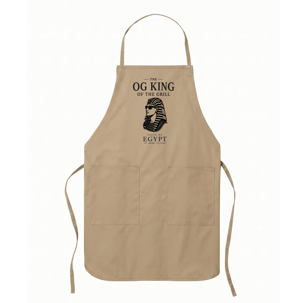 Taste of Egypt Chicago OG King of the Grill Apron