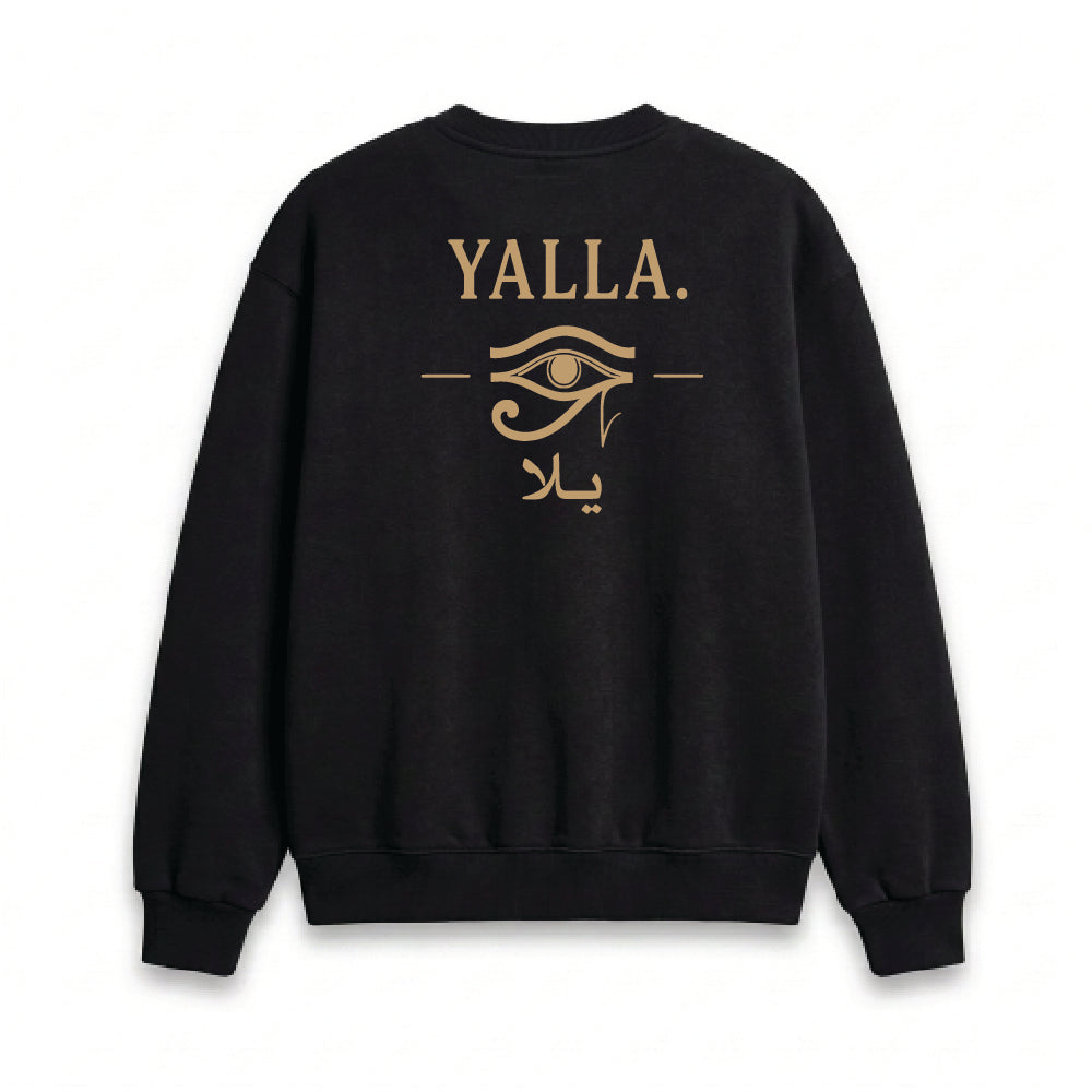 Taste of Egypt Chicago Yalla Crewneck Sweatshirt