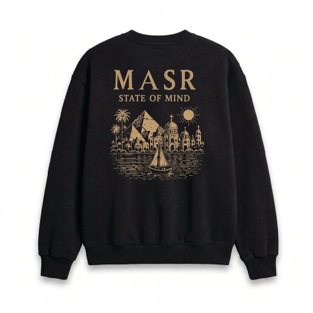 Taste of Egypt Chicago Masr Crewneck Sweatshirt