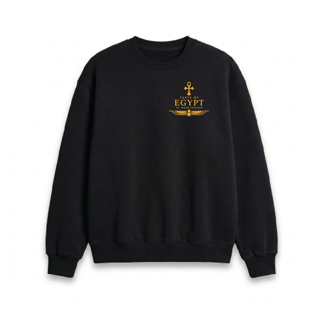 Taste of Egypt Chicago M-M-M-My Shawarma Crewneck Sweatshirt