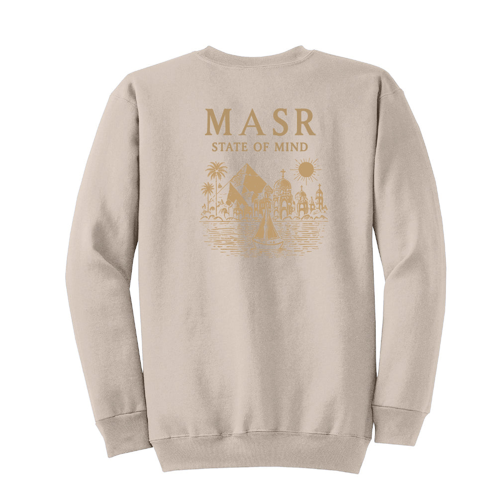 Taste of Egypt Chicago Masr Crewneck Sweatshirt