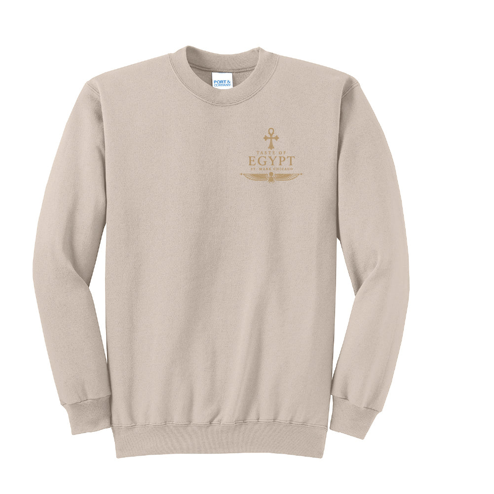 Taste of Egypt Chicago Masr Crewneck Sweatshirt