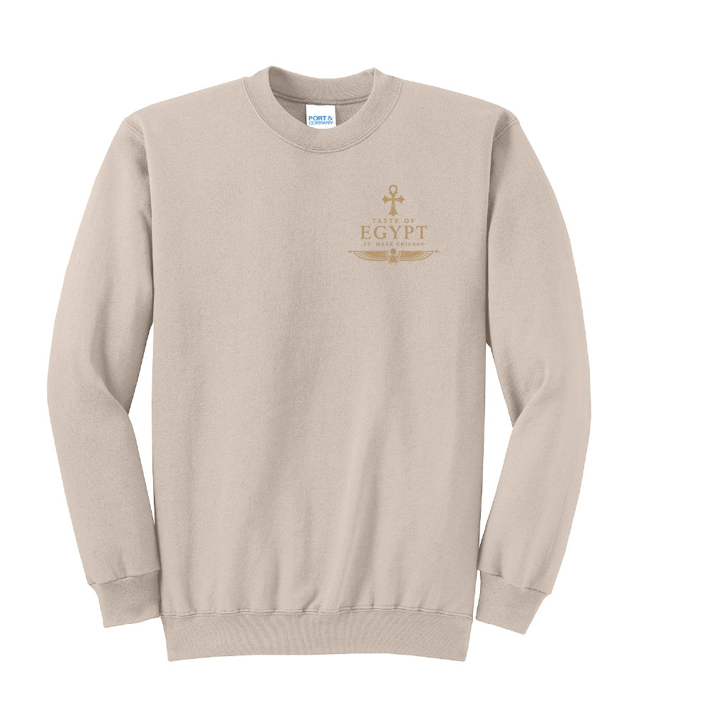 Taste of Egypt Chicago Yalla Crewneck Sweatshirt