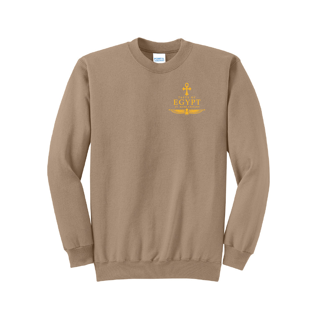 Taste of Egypt Chicago Habibi Crewneck Sweatshirt