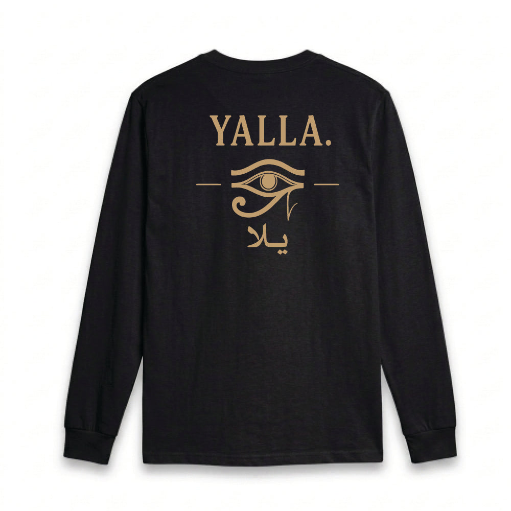 Taste of Egypt Chicago Yalla Long Sleeve Tee
