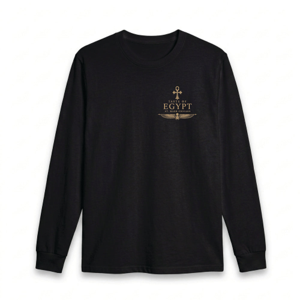 Taste of Egypt Chicago Yalla Long Sleeve Tee