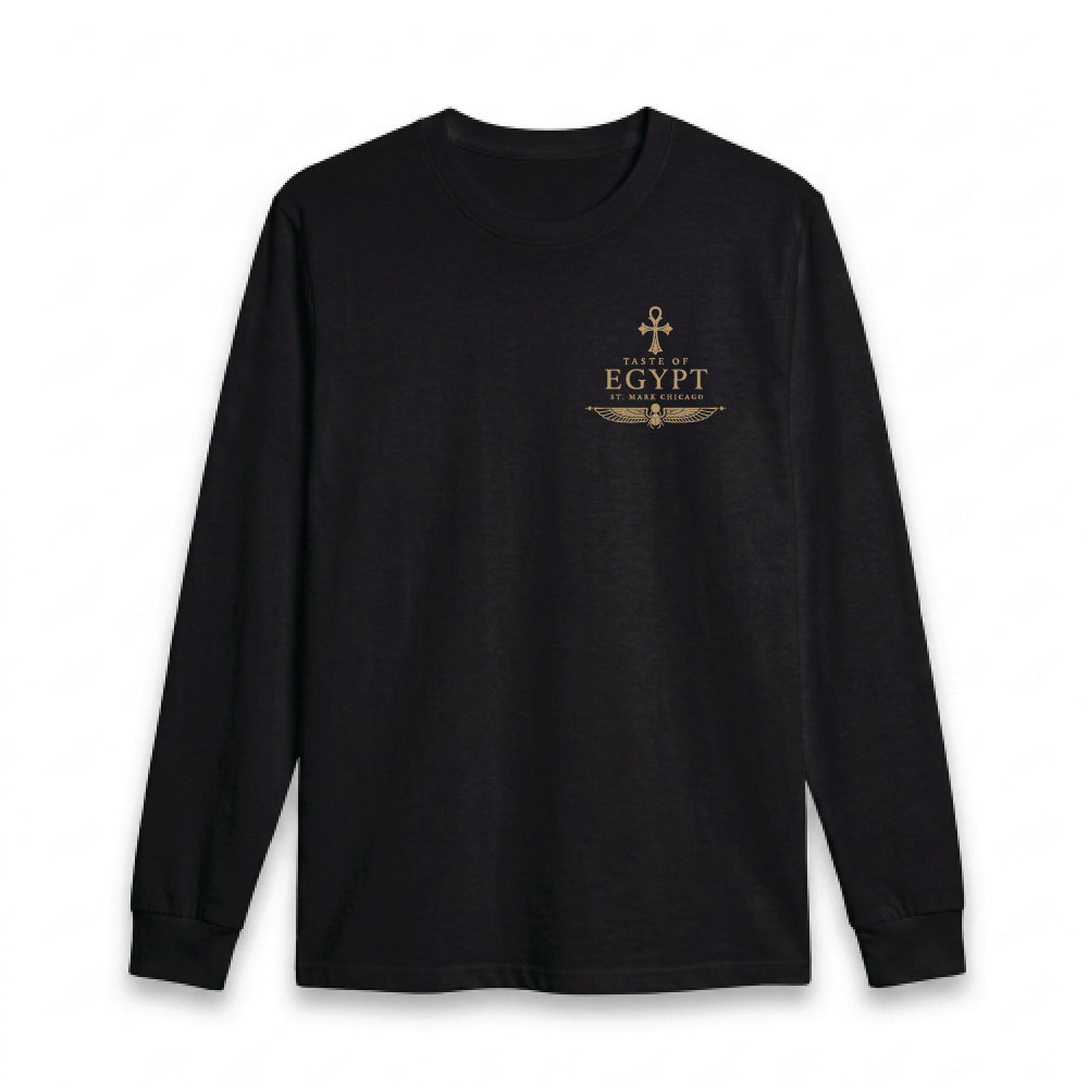 Taste of Egypt Chicago Masr Long Sleeve Tee